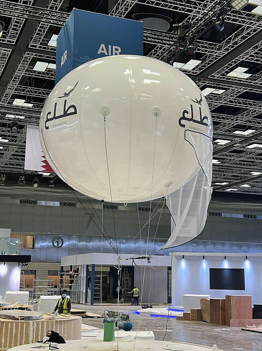 2-kg-Aerostat-at-Fair